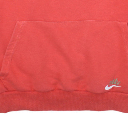 Nike Mens Red Pullover Hoodie XXL Graphic AIR Cotton Sweatshirt