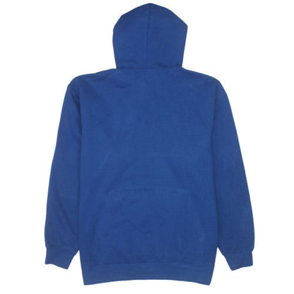 Adidas Men's Blue Pullover Hoodie M Dodgers Fleece Sweatshirt
