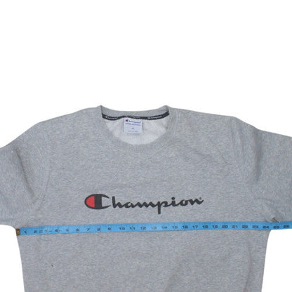 Champion Men's Grey XL Crew Neck Pullover Sweatshirt