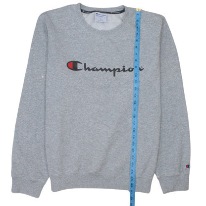 Champion Men's Grey XL Crew Neck Pullover Sweatshirt