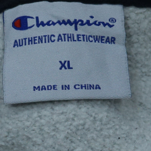 Champion Men's Grey XL Crew Neck Pullover Sweatshirt
