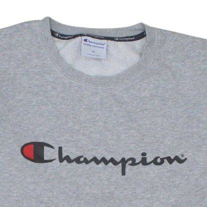 Champion Men's Grey XL Crew Neck Pullover Sweatshirt
