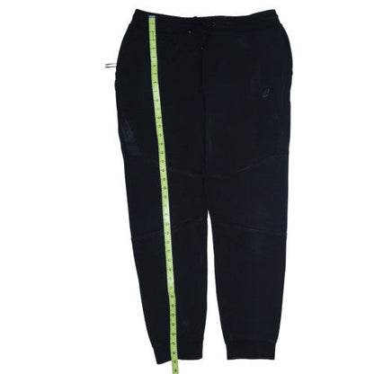Nike Men's Black Jogger Tapered Sweatpants Fleece L