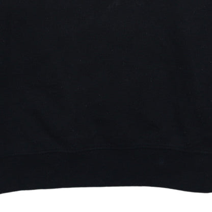 Disney Men Black L Sweatshirt Crew Neck Mickey Graphic Pullover