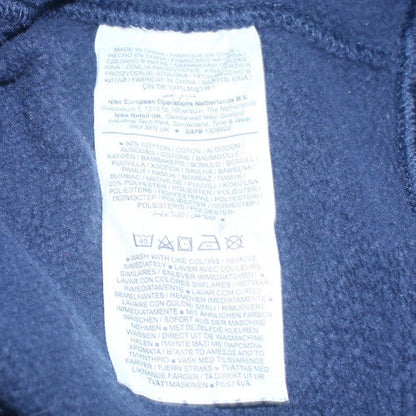 Nike Men’s Blue Pullover Sweatshirt Small Regular Fit Crew Neck