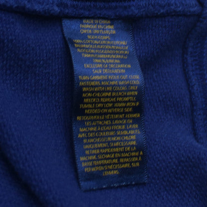 Ralph Lauren Teens Blue Full Zip Hoodie Medium 10-12 Cotton