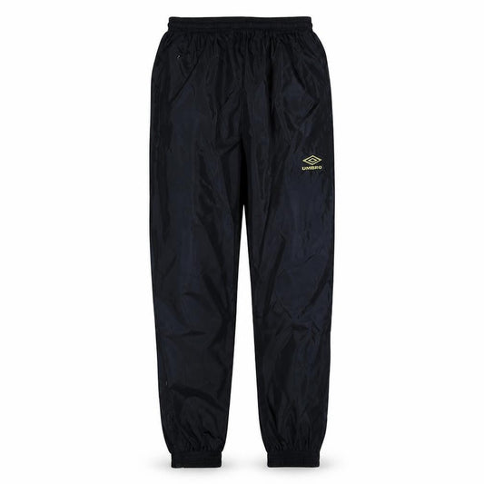 Umbro Men's Black Track Pants Size M Quick Dry Elastic Waist Sportswear