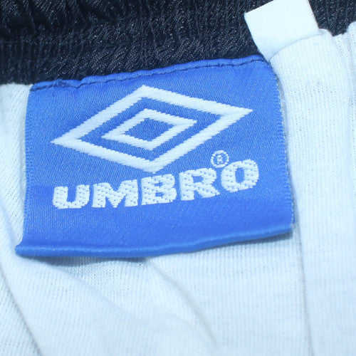 Umbro Men's Black Track Pants Size M Quick Dry Elastic Waist Sportswear