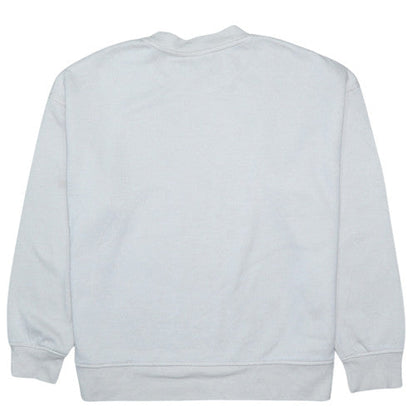 Disney Womens Grey Mickey Mouse Crew Neck Sweatshirt Size 12/14