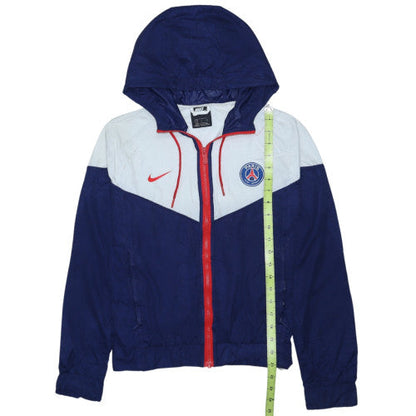 Nike Men’s Blue PSG Hooded Windbreaker Jacket Size S