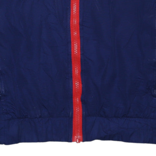 Nike Men’s Blue PSG Hooded Windbreaker Jacket Size S