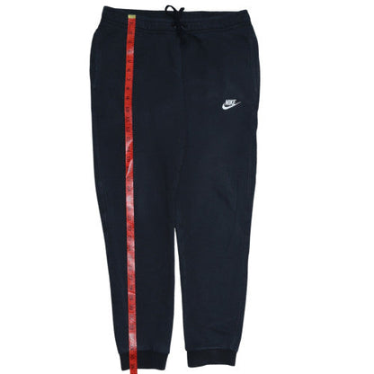 Nike Men's Black Fleece Jogger Sweatpants M Regular Fit
