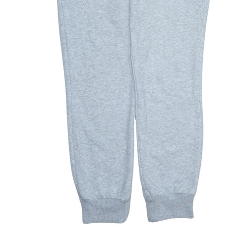 Puma Men's Grey Jogger Sweatpants S Regular Fit Elastic Waist