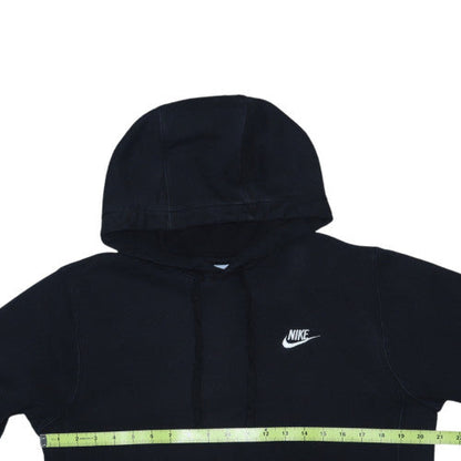 Nike Men's Black Pullover Hoodie Size L Fleece Sweatshirt