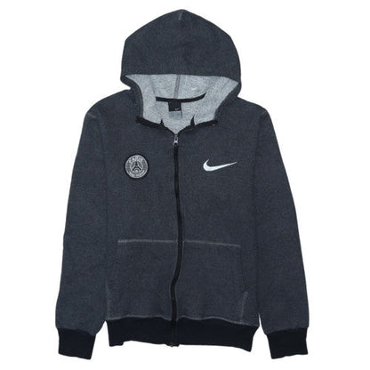 Nike Men's Grey Full Zip Sports Hoodie Size S