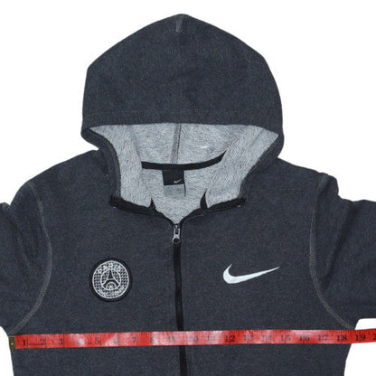 Nike Men's Grey Full Zip Sports Hoodie Size S