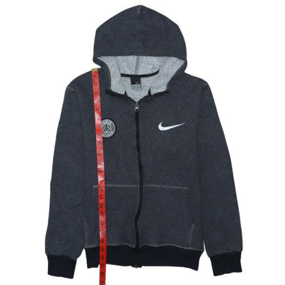 Nike Men's Grey Full Zip Sports Hoodie Size S