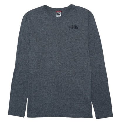 The North Face Men's Grey Long Sleeve Crew Neck Casual Top M