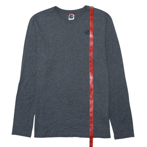 The North Face Men's Grey Long Sleeve Crew Neck Casual Top M