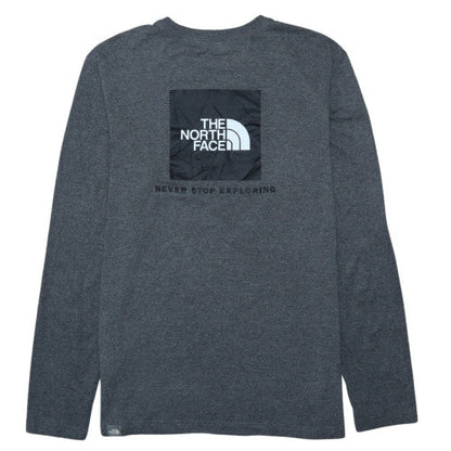 The North Face Men's Grey Long Sleeve Crew Neck Casual Top M