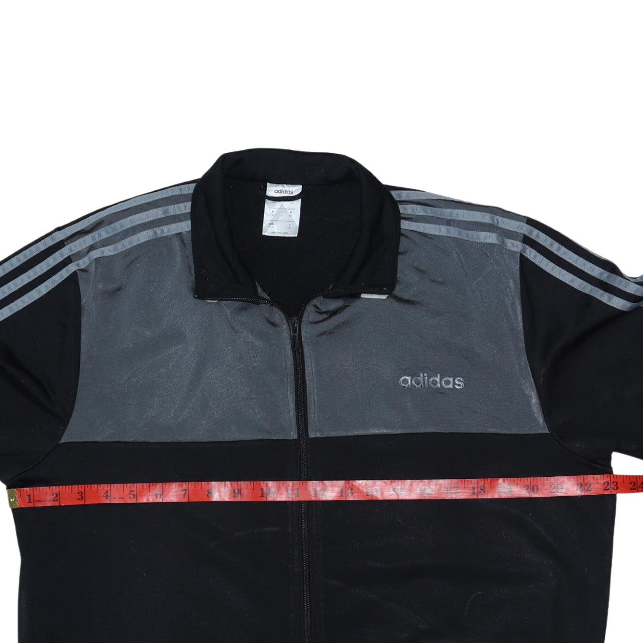 Adidas Mens Black 4XL Full Zip Sweatshirt Jacket