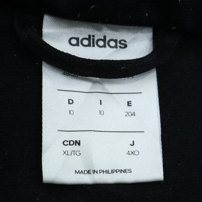 Adidas Mens Black 4XL Full Zip Sweatshirt Jacket