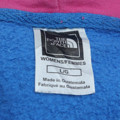 The North Face Blue Full Zip Hoodie Unisex Adults L Regular Fit