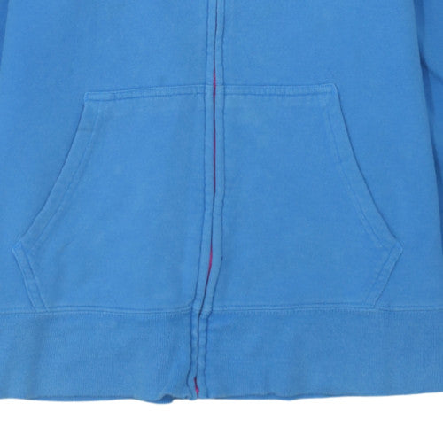 The North Face Blue Full Zip Hoodie Unisex Adults L Regular Fit