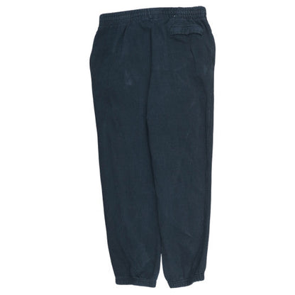 Nike Men's Black Jogger Fleece Sweatpants L Regular Fit