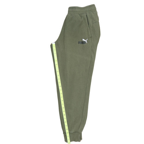 Puma Men Green Regular Fit Jogger Sweatpants Tapered M