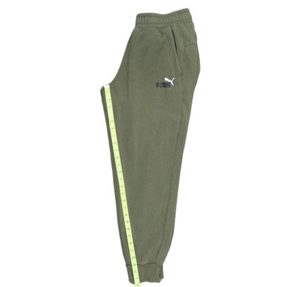 Puma Men Green Regular Fit Jogger Sweatpants Tapered M