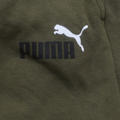 Puma Men Green Regular Fit Jogger Sweatpants Tapered M