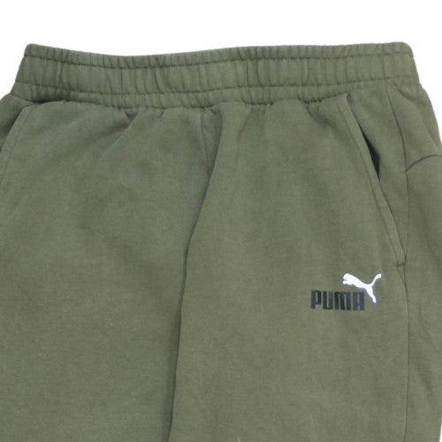Puma Men Green Regular Fit Jogger Sweatpants Tapered M