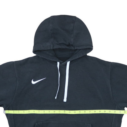 Nike Men's Black Pullover Hoodie M Regular Fit Fleece Sweatshirt