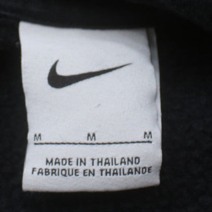 Nike Men's Black Pullover Hoodie M Regular Fit Fleece Sweatshirt