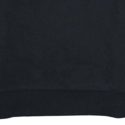 Calvin Klein Men's Black Cotton Logo Crew Neck Sweatshirt M