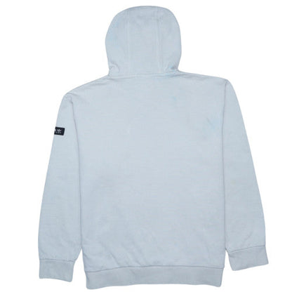 adidas Men White Pullover Hoodie M Adventure Graphic Outdoor