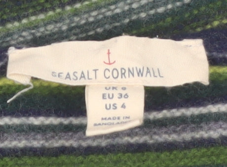 Seasalt Cornwall Women’s Multicoloured Wool Jumper Size 8