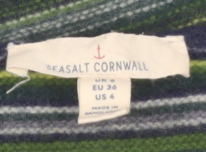 Seasalt Cornwall Women’s Multicoloured Wool Jumper Size 8