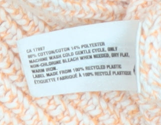 Gap Women’s Beige Chunky-Knit Cotton Jumper Size S