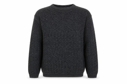 Bill Blass Mens Grey Knit Cotton Pullover Jumper Size L