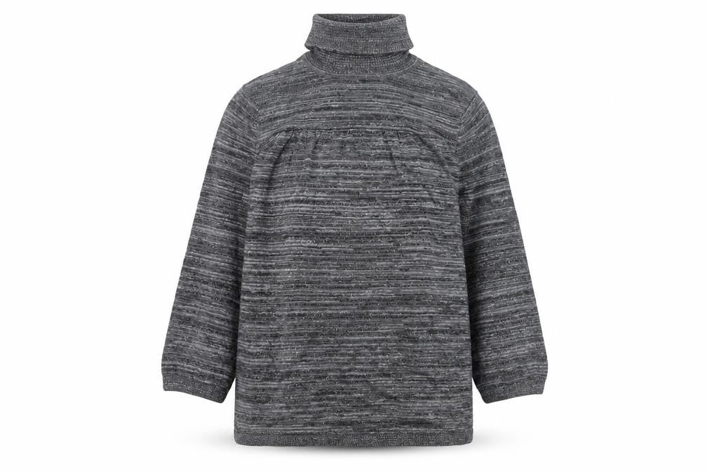 Style & Co Women’s Grey Roll Neck Petite Knit Jumper Size S