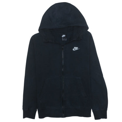 Nike Men's Black Full Zip Hoodie M Fleece Sportswear