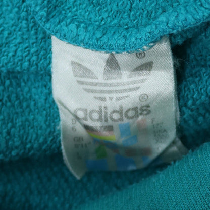 Adidas Women’s Teal Graphic Logo Pullover Sweatshirt Size L