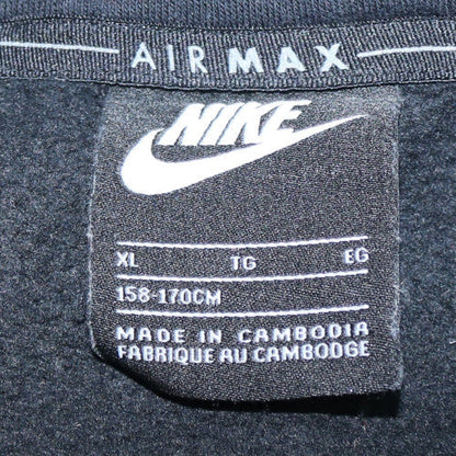 Nike Boys Black XL Full Zip Air Max Hoodie Sweatshirt