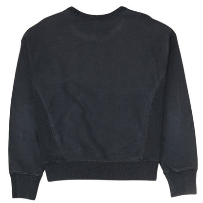 Champion Womens Black Small Crew Neck Reverse Weave Sweatshirt