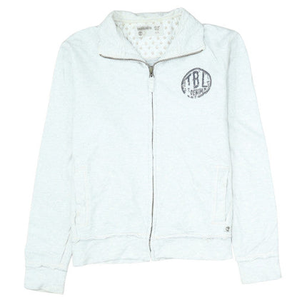 Timberland Co. Women's Beige Full Zip Hoodie Size S 100% Cotton