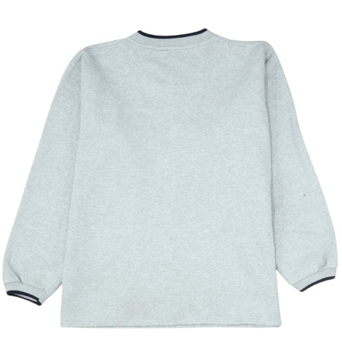 Scott & Lee Mens Grey V-Neck Pullover Sweatshirt M