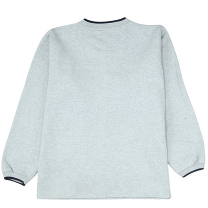 Scott & Lee Mens Grey V-Neck Pullover Sweatshirt M