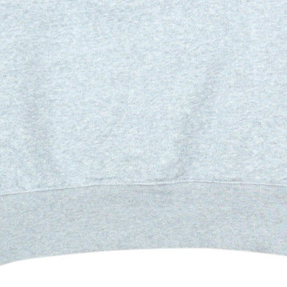 Adidas Women Grey Crew Neck Pullover Sweatshirt Size M Logo Design